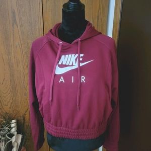 Nike Air Cropped Sweatshirt with Pockets